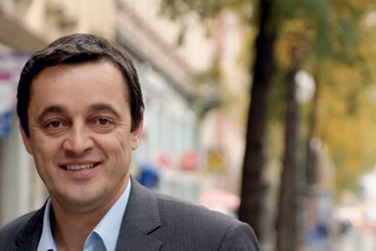 Božidar Gorup pred preuzimanjem Slavonke