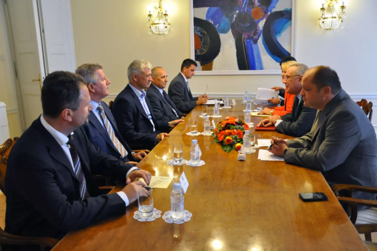 Marko Pipunić na sastanku s potpredsjednikom Mimicom