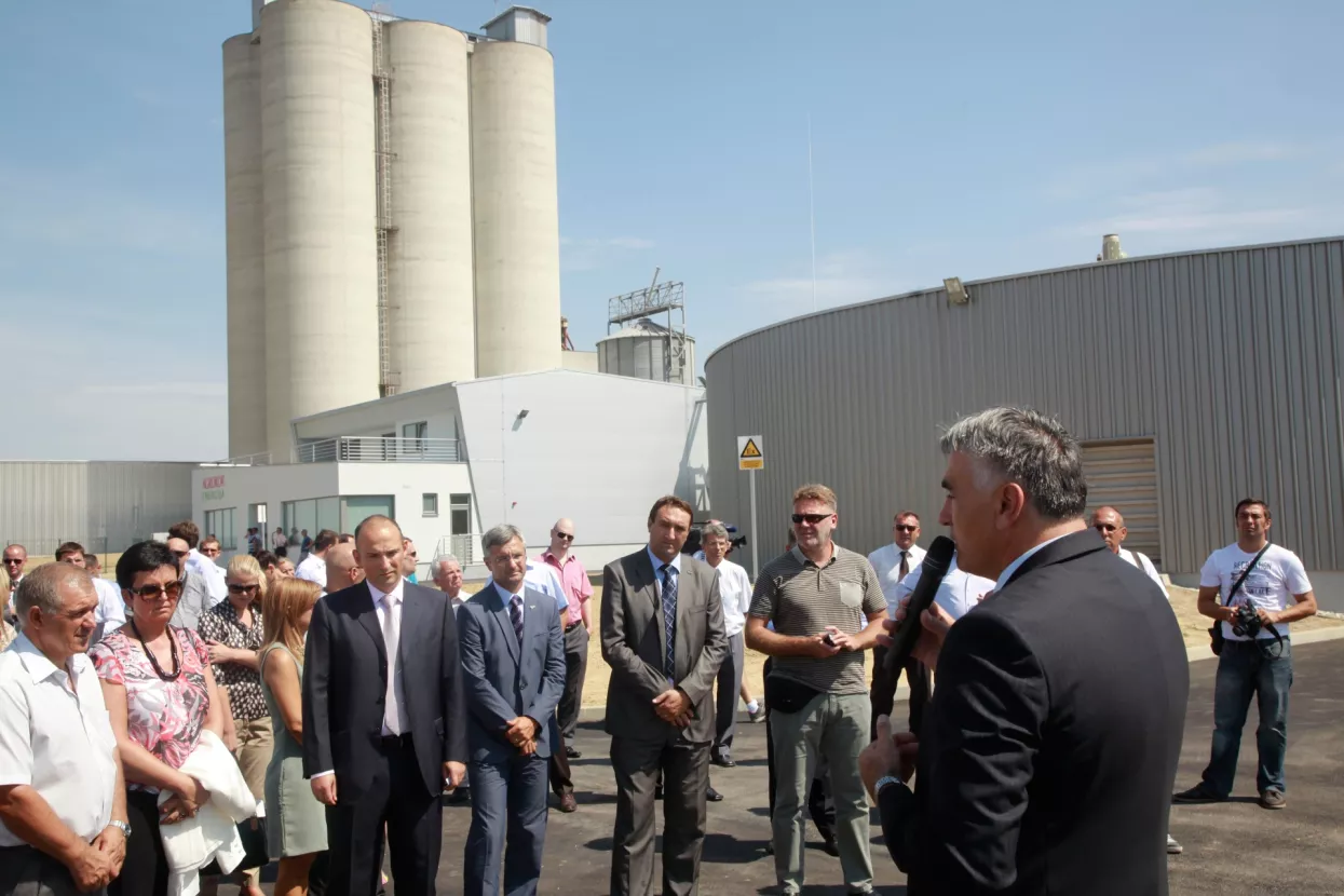 FOTO: Agrokor otvorio svoje prvo bioplinsko postrojenje