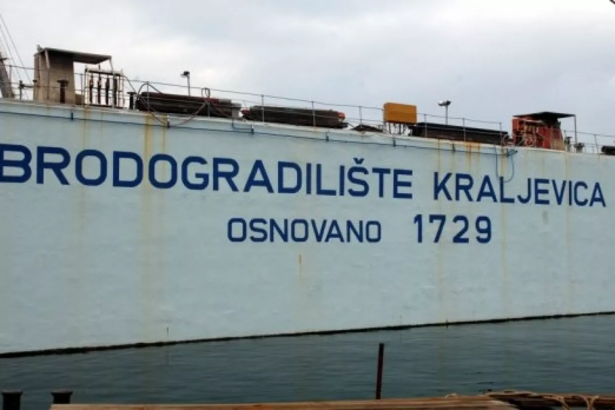 Kraljevica puna trajekata Jadrolinije