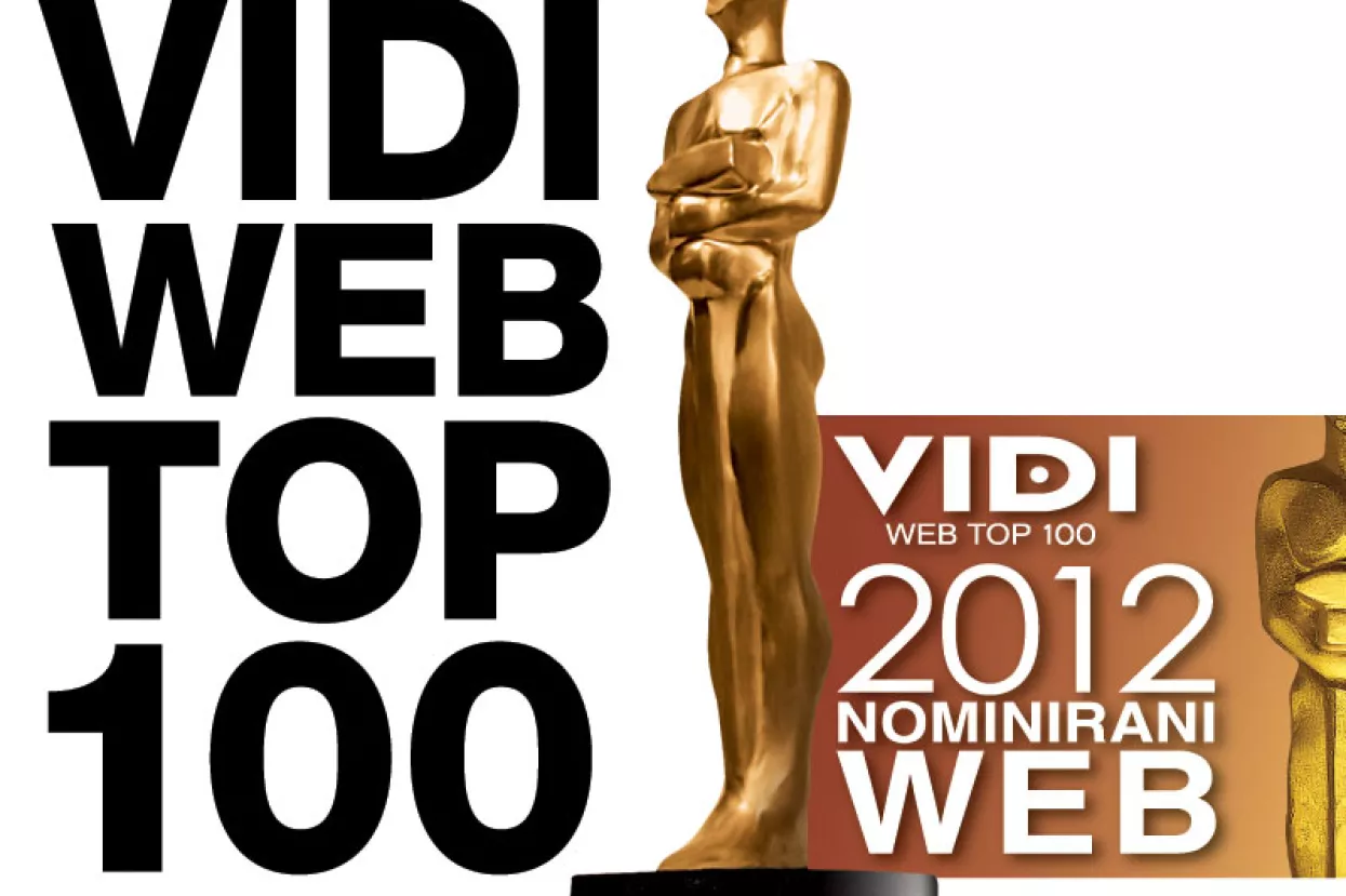 Počinju prijave na natječaj Vidi Web Top 100 2012.