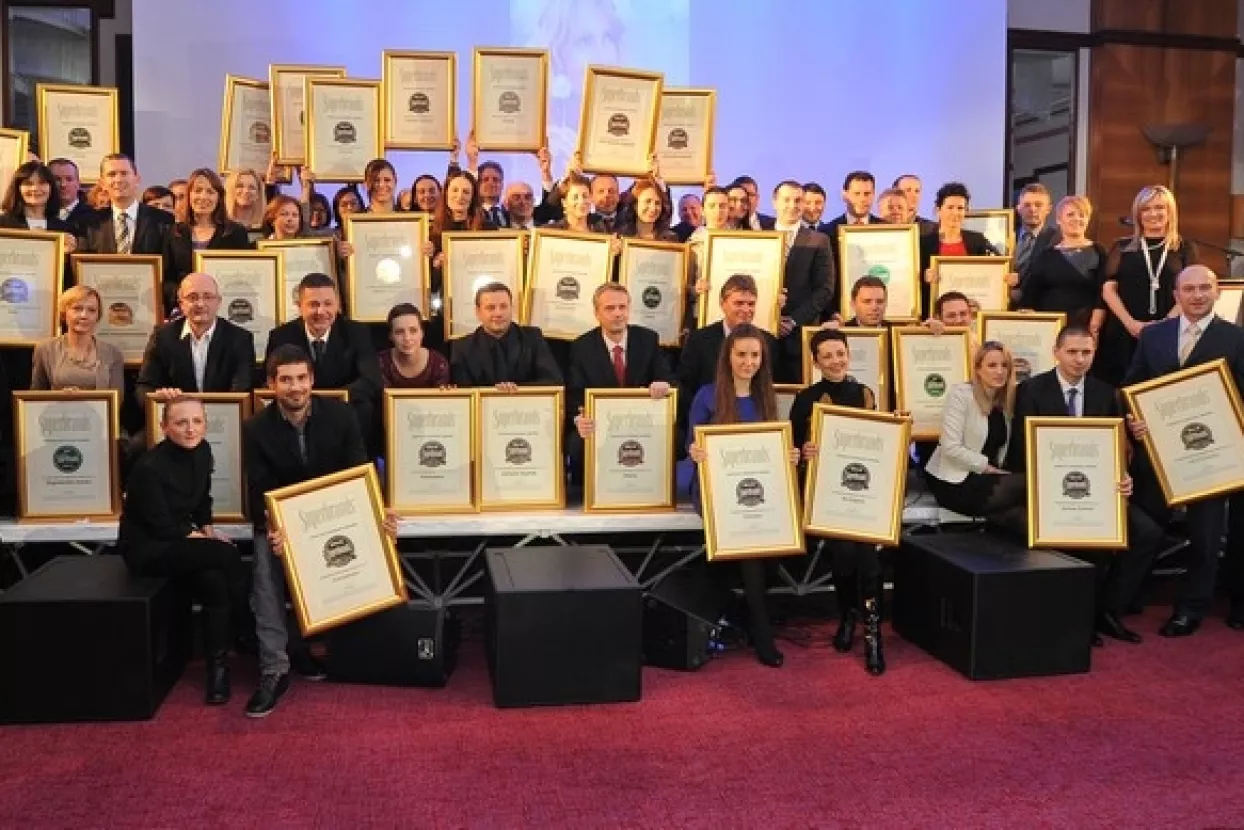 Dodijeljena priznanja Superbrands Croatia's Choice 2012.