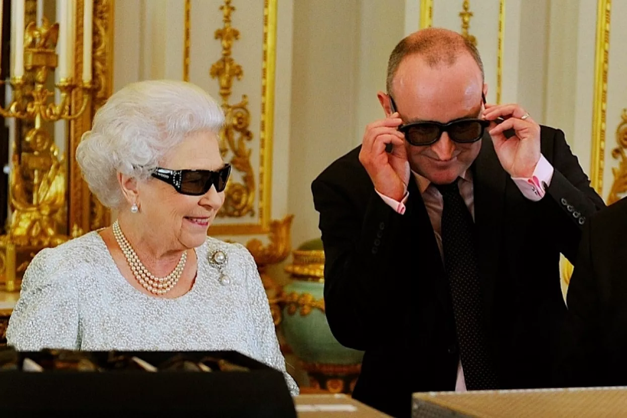 3D božićni govor kraljice Elizabete