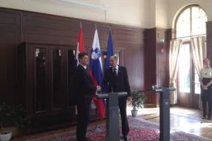 Milanović i Janša potpisali Memorandum