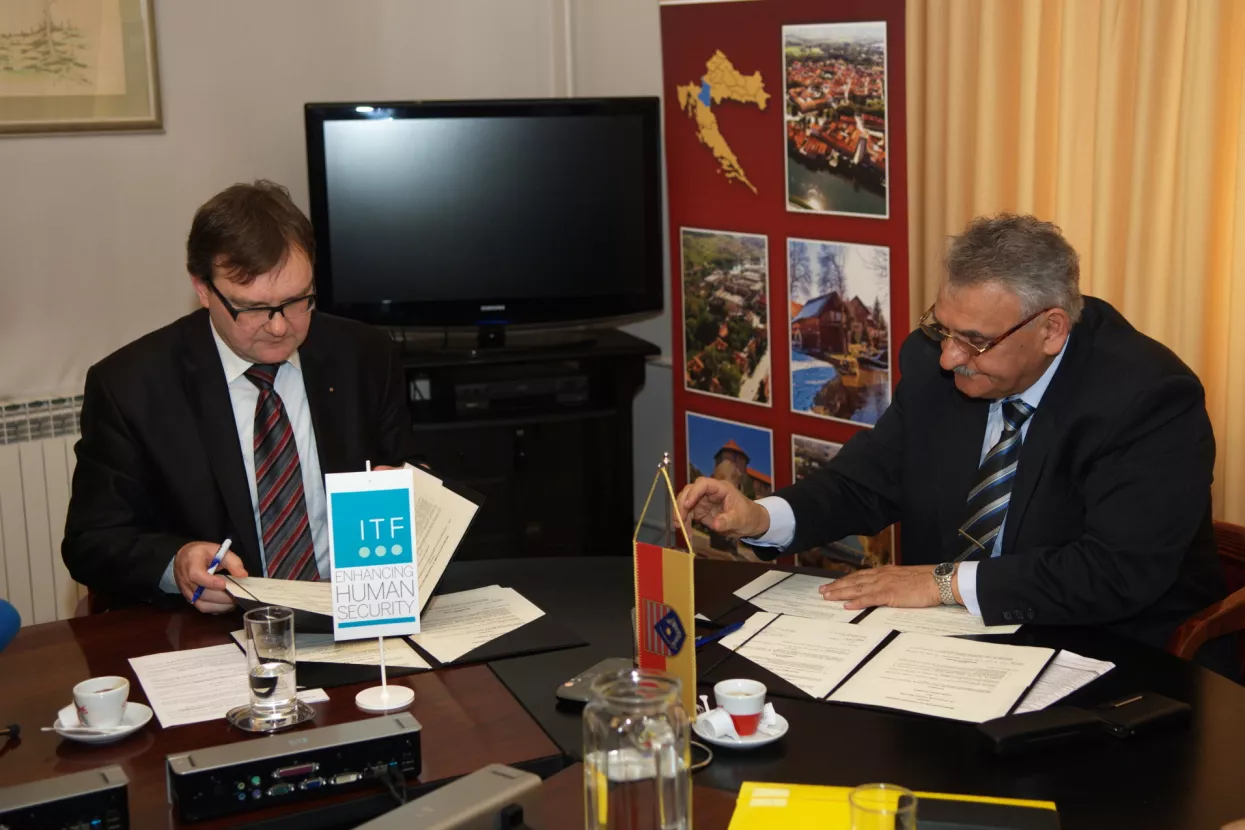 ITF će udvostručiti prikupljena sredstva za razminiravanje Karlovačke županije