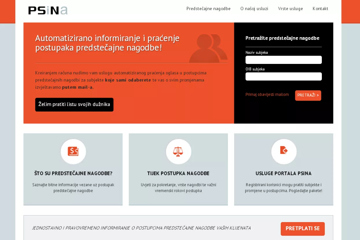 Platite i pratite svoje dužnike