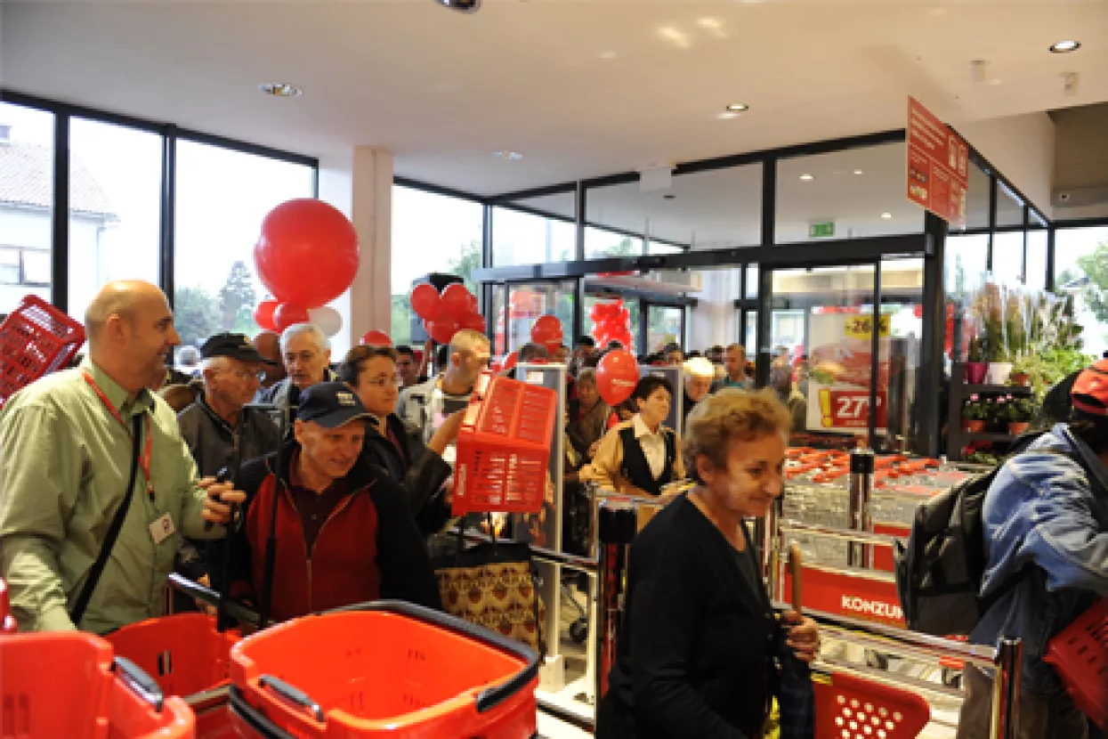 Otvoren Super Konzum u Đurđevcu