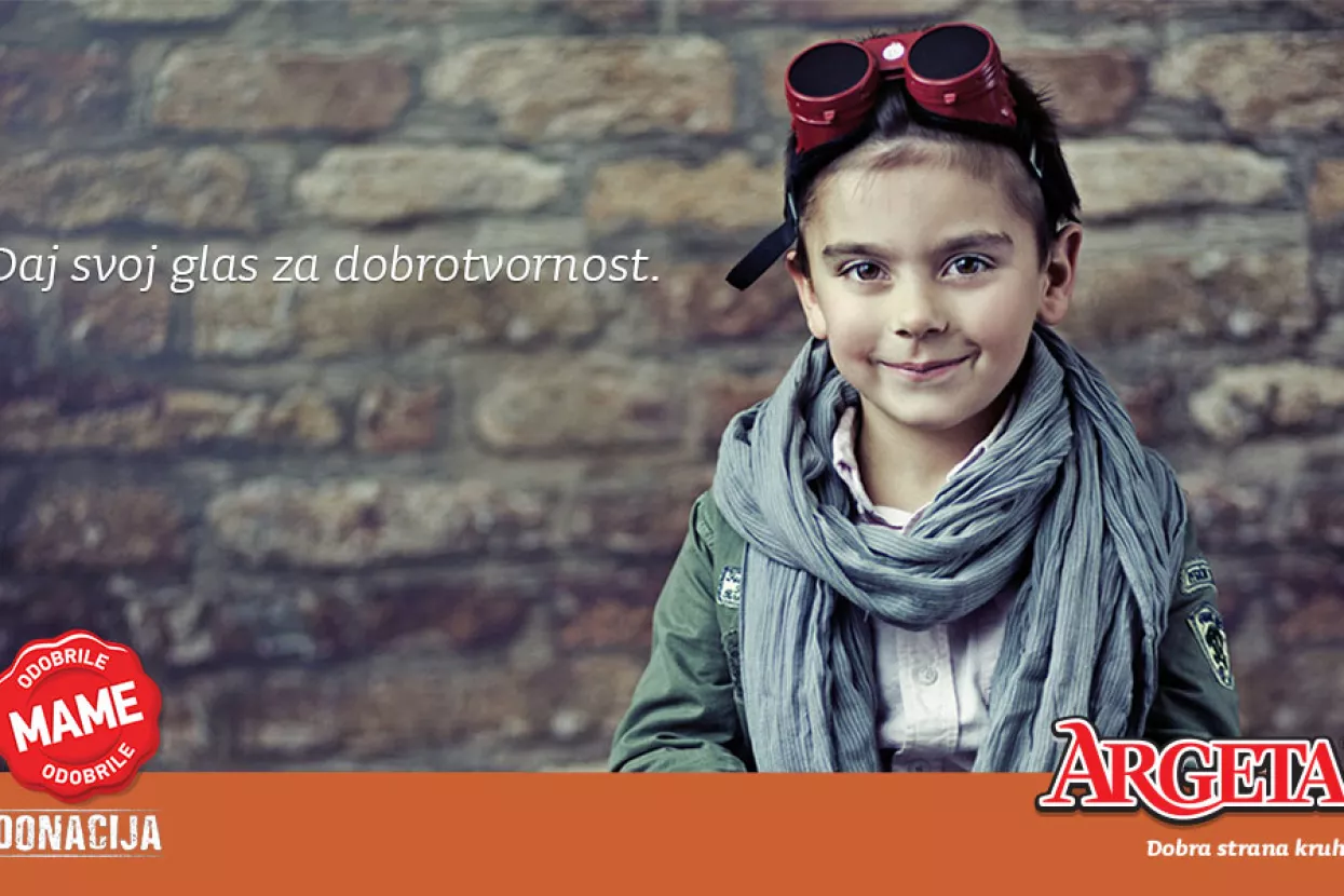 Argeta mame u humanitarnoj misiji