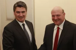 Milanović i &scaron;ef Microsofta Steve Ballmer razgovarali o razvoju hrvatskog IT sektora