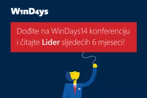 Kupnjom kotizacije za WinDays14 na dar ćete dobiti pretplatu na Lider!