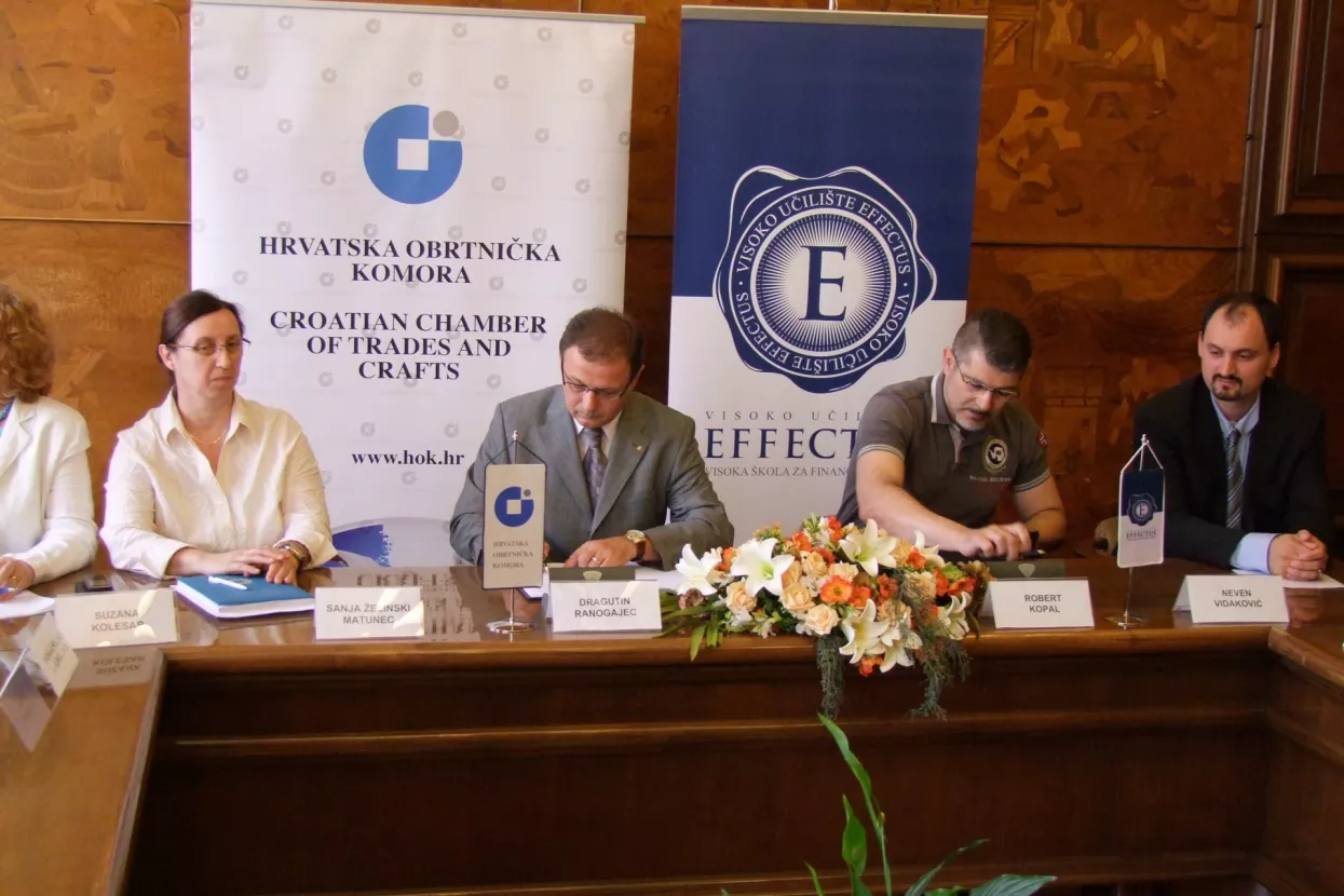 HOK i Visoko učilište Effectus potpisali Sporazum o suradnji