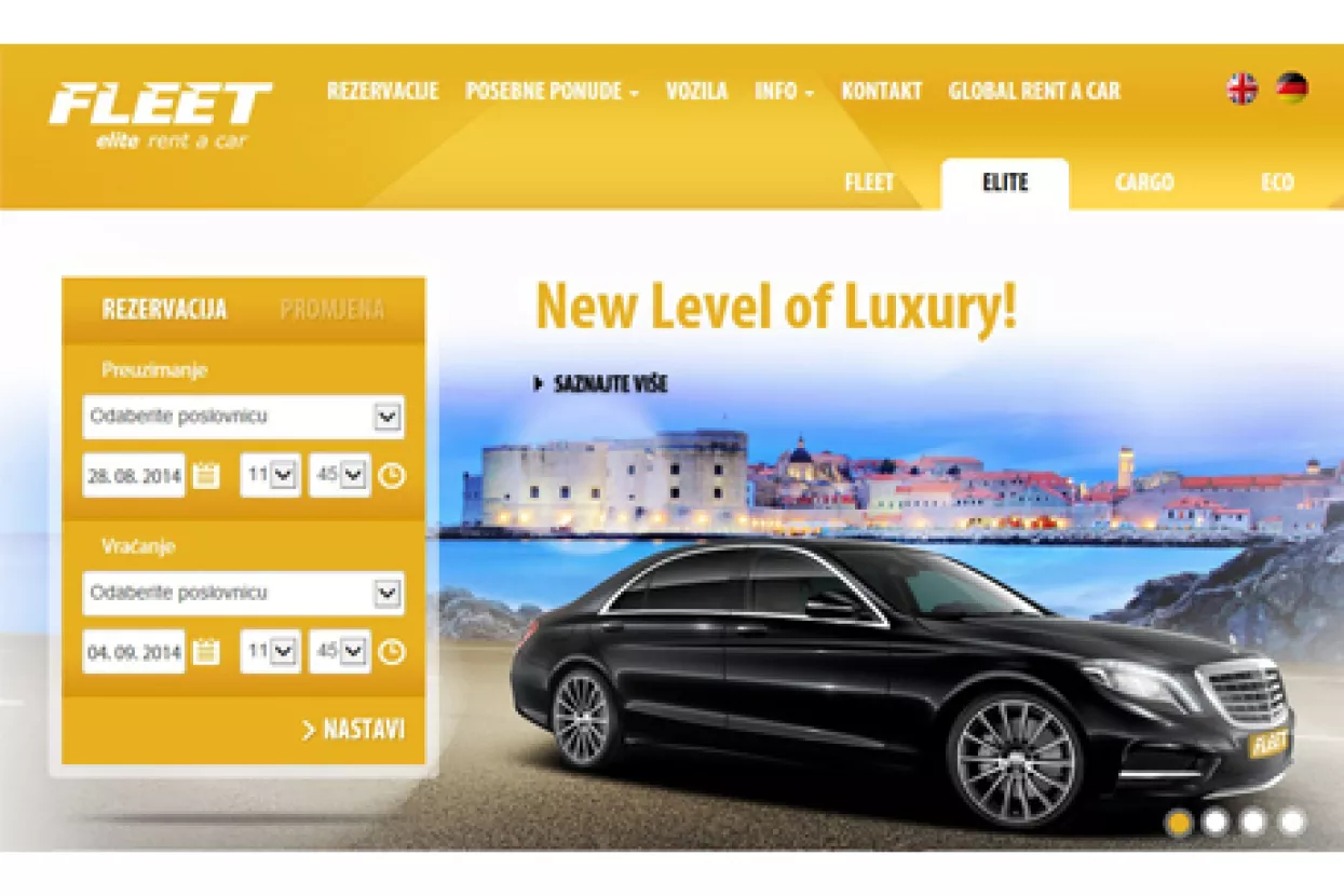 FLEET pokrenuo nove web stranice