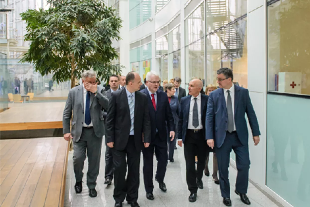 Predsjednik Josipović otvorio nove visokosofisticirane kapacitete za istraživanje i razvoj u Plivi