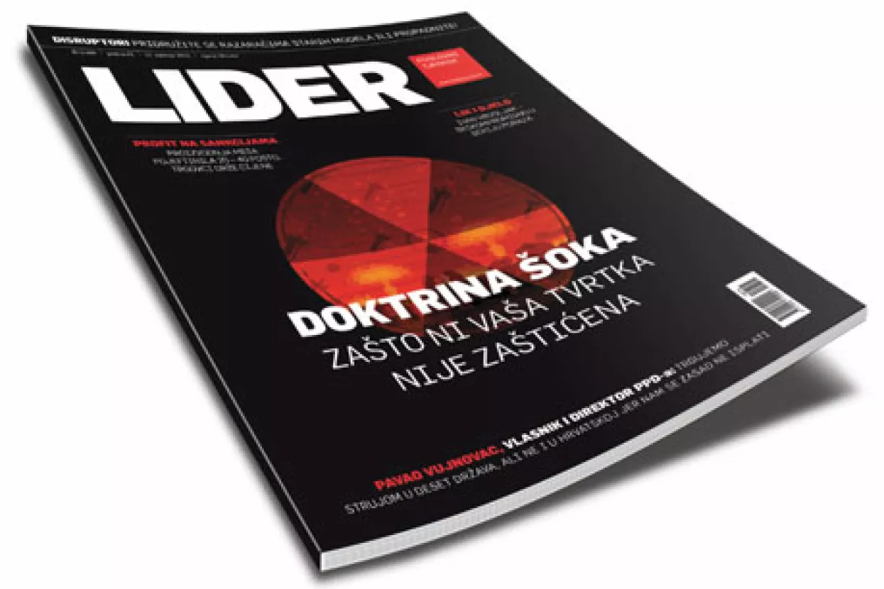 Novi broj Lidera: Doktrina šoka – Zašto ni vaša tvrtka nije zaštićena