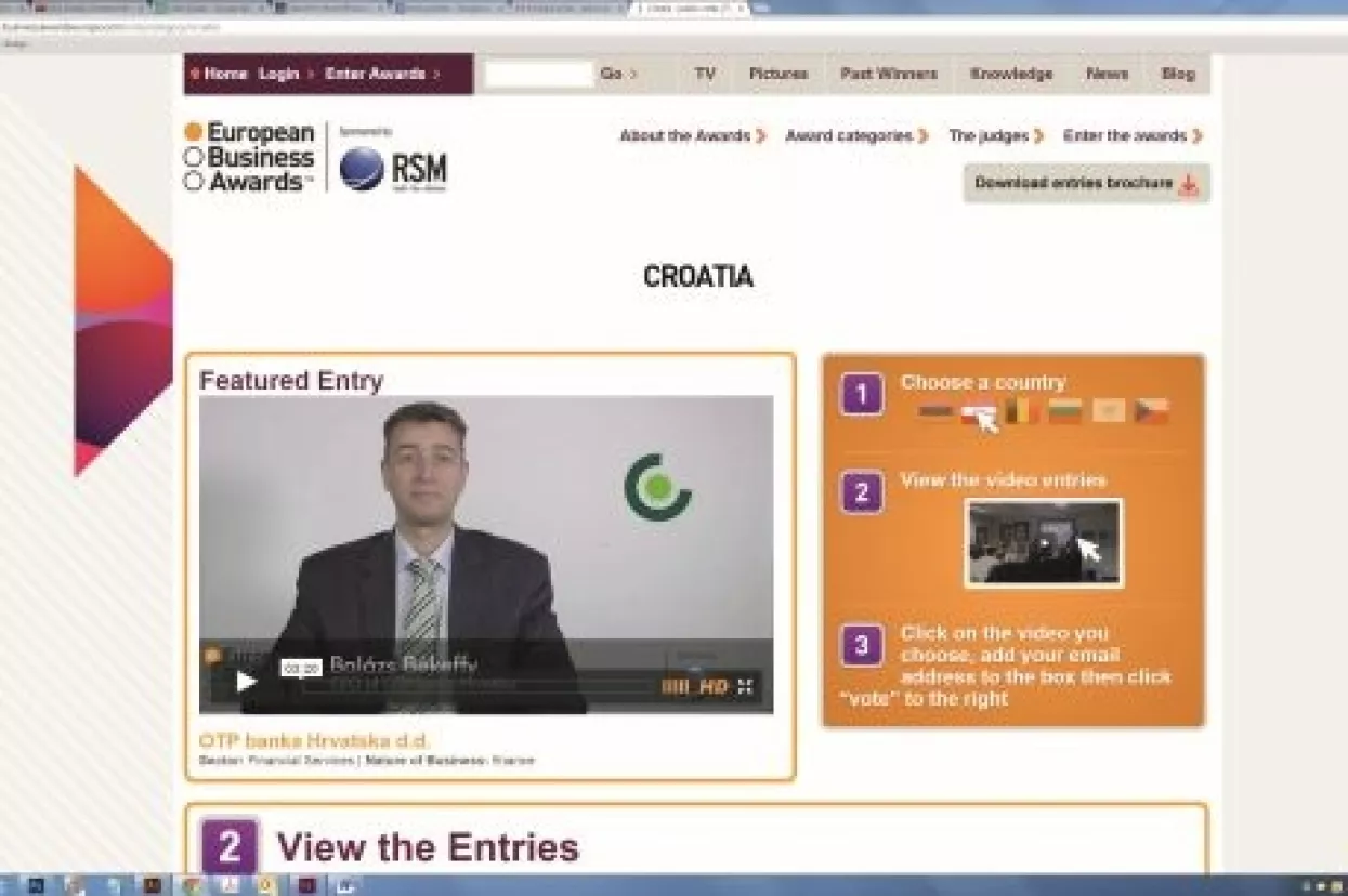 European Business Awards 2014/15 - Svojim glasom podržite najbolje!