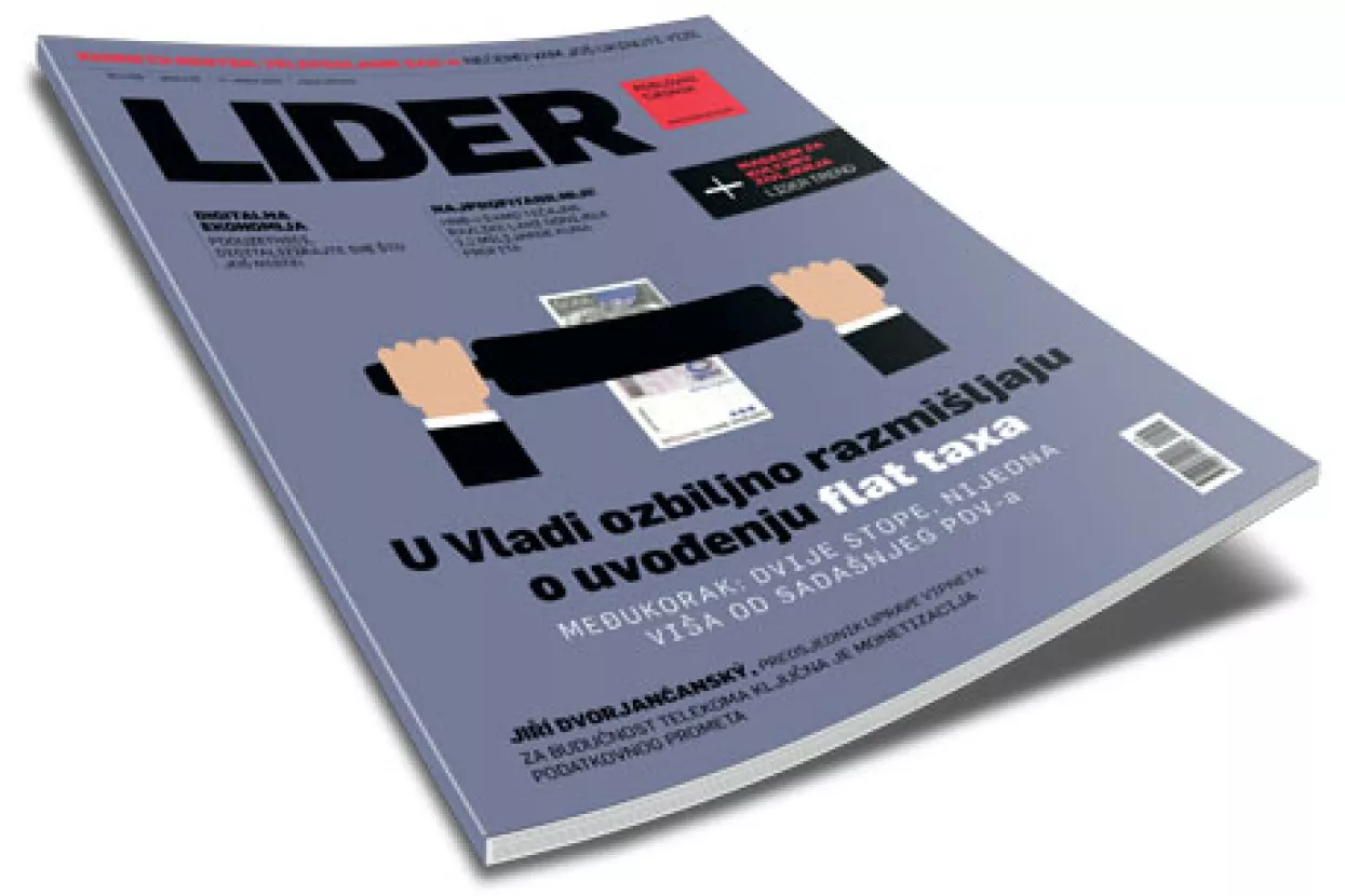 Novi broj Lidera: U Vladi ozbiljno razmišljaju o uvođenju flat taxa