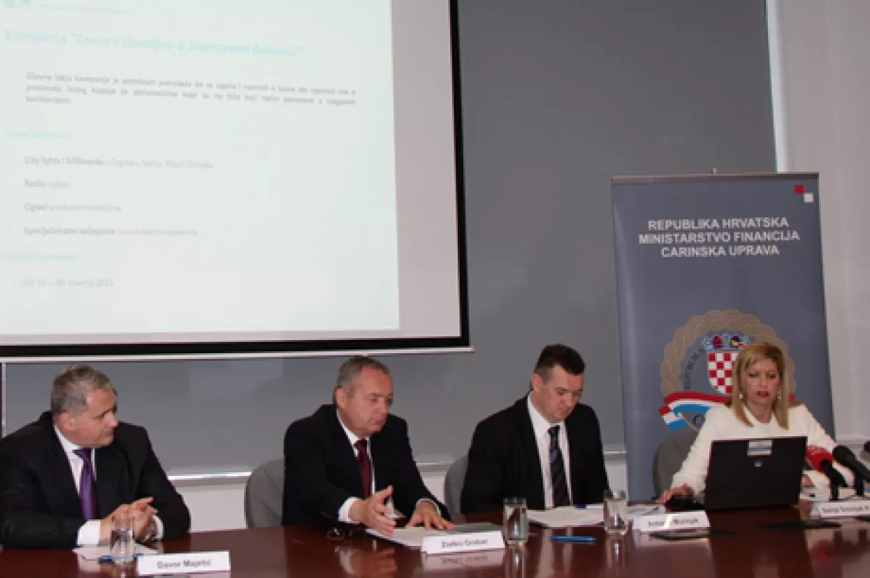 Šverc duhana nanosi štetu od 100 milijuna eura. Novac se koristi za drogu, trgovinu ljudima...