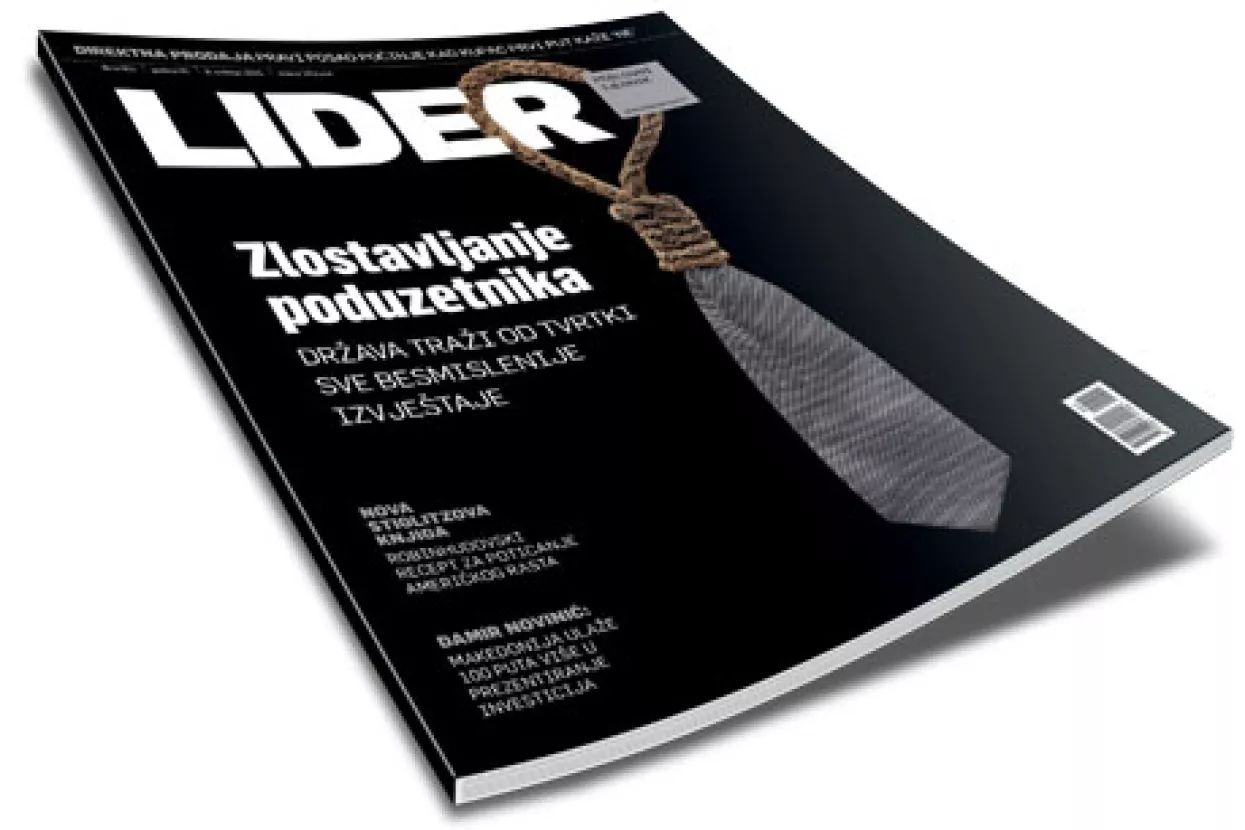 Novi broj Lidera: Država traži od tvrtki sve besmislenije izvje&scaron;taje