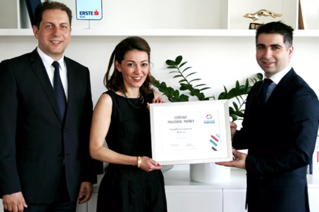 Erste najbolji poslodavac u bankarskom sektoru