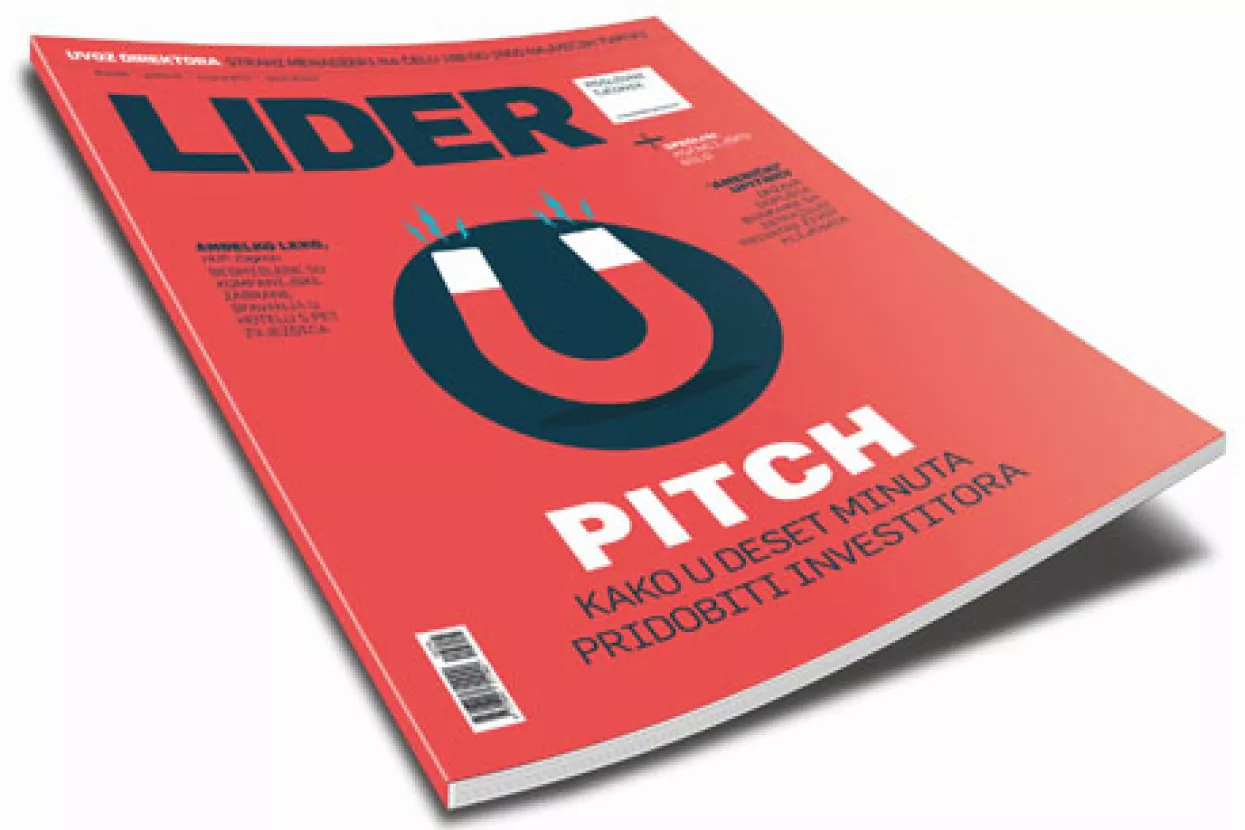 Novi broj Lidera: Pitch - Kako u deset minuta pridobiti investitora
