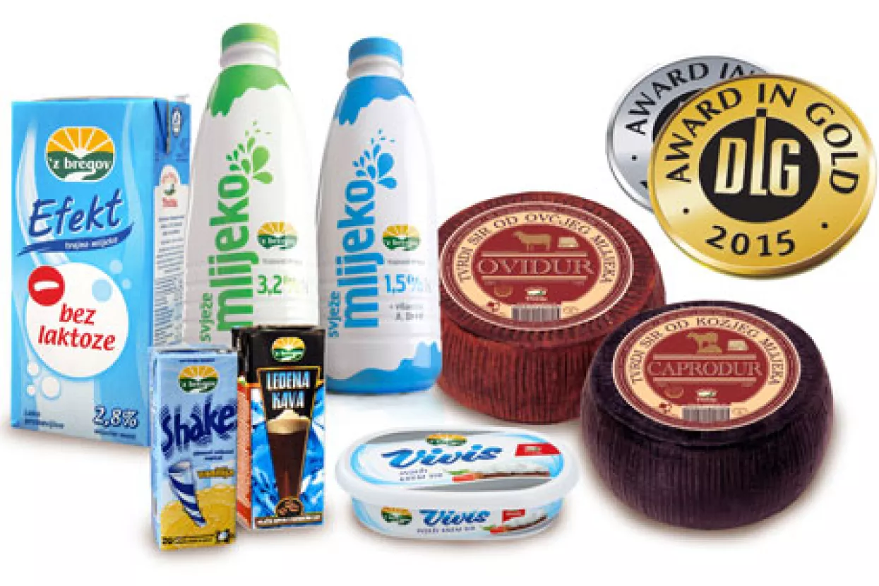 &Scaron;est DLG zlata za vindiju