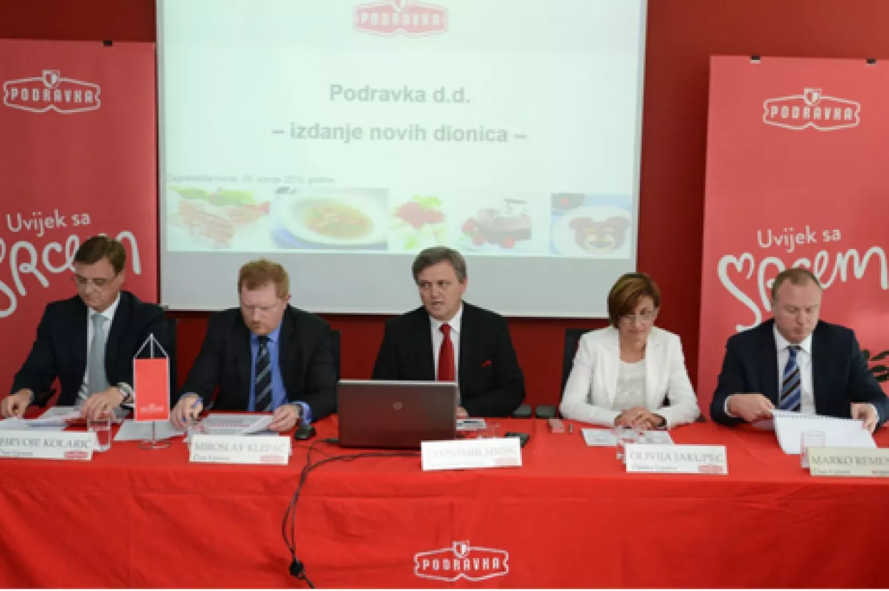 Podravka predstavila proces dokapitalizacije i početak upisa novih dionica