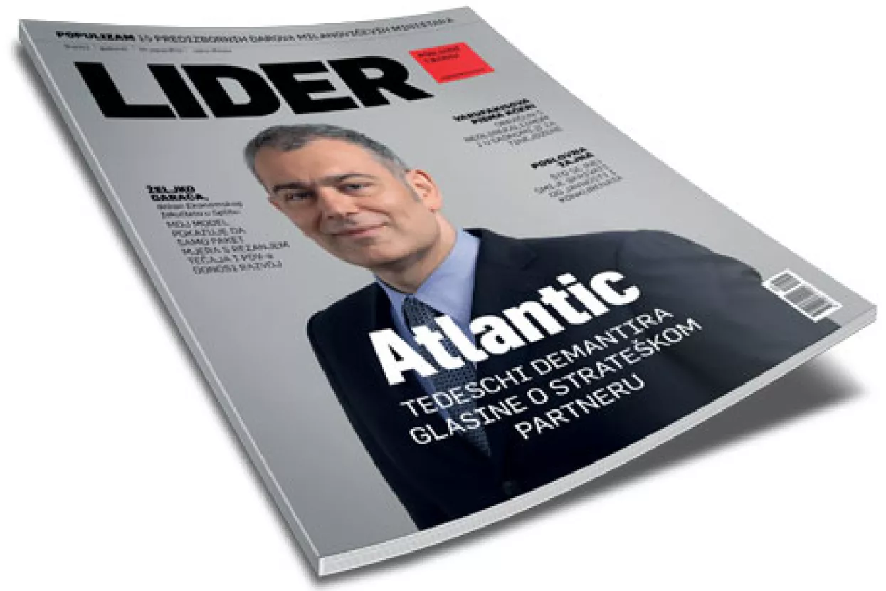 Novi broj Lidera: Atlantic - Tedeschi demantira glasine o strateškom partneru