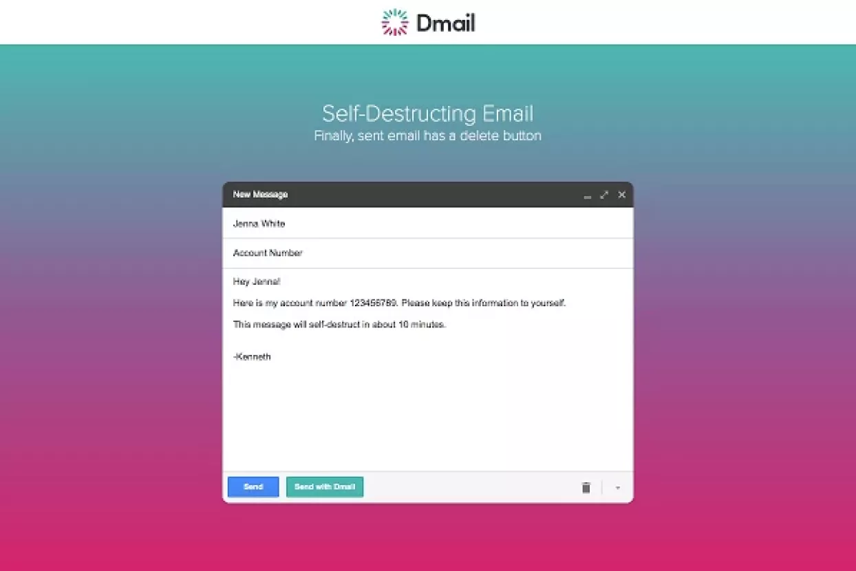 Gmailova opcija Dmail omogućava da opozovete poslani mail ili da ga nakon nekog vremena uni&scaron;tite