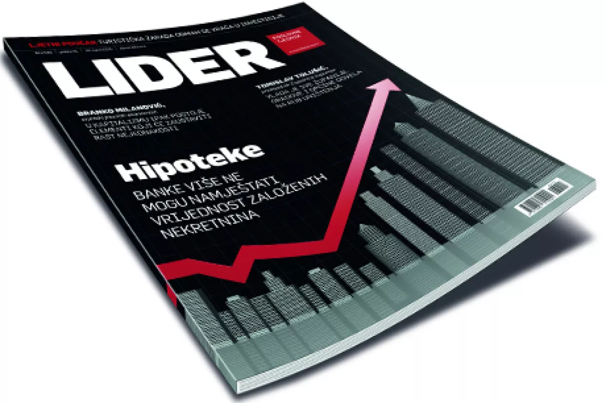 Novi broj Lidera: Banke vi&scaron;e ne mogu namje&scaron;tati vrijednost založenih nekretnina