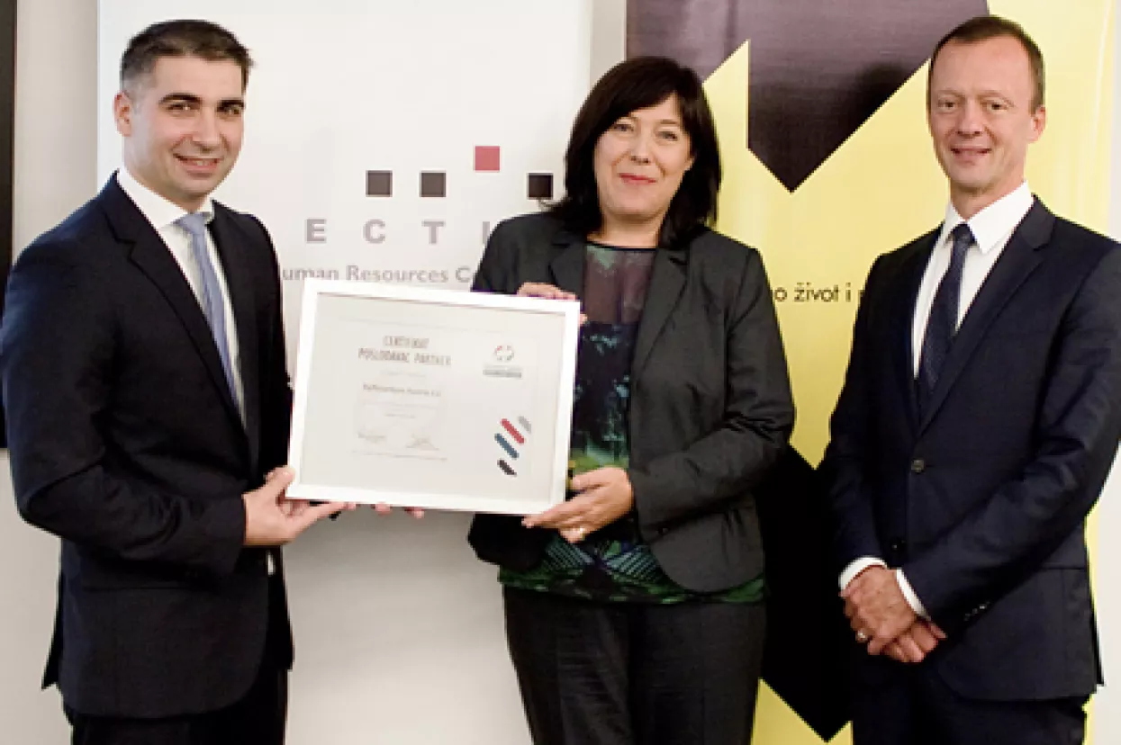 RBA postala nositelj certifikata Poslodavac Partner