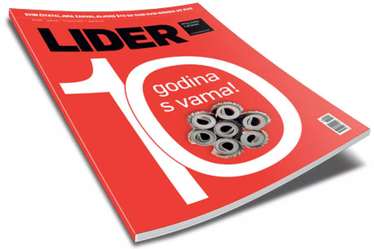Novi broj Lidera: 10 godina s vama!