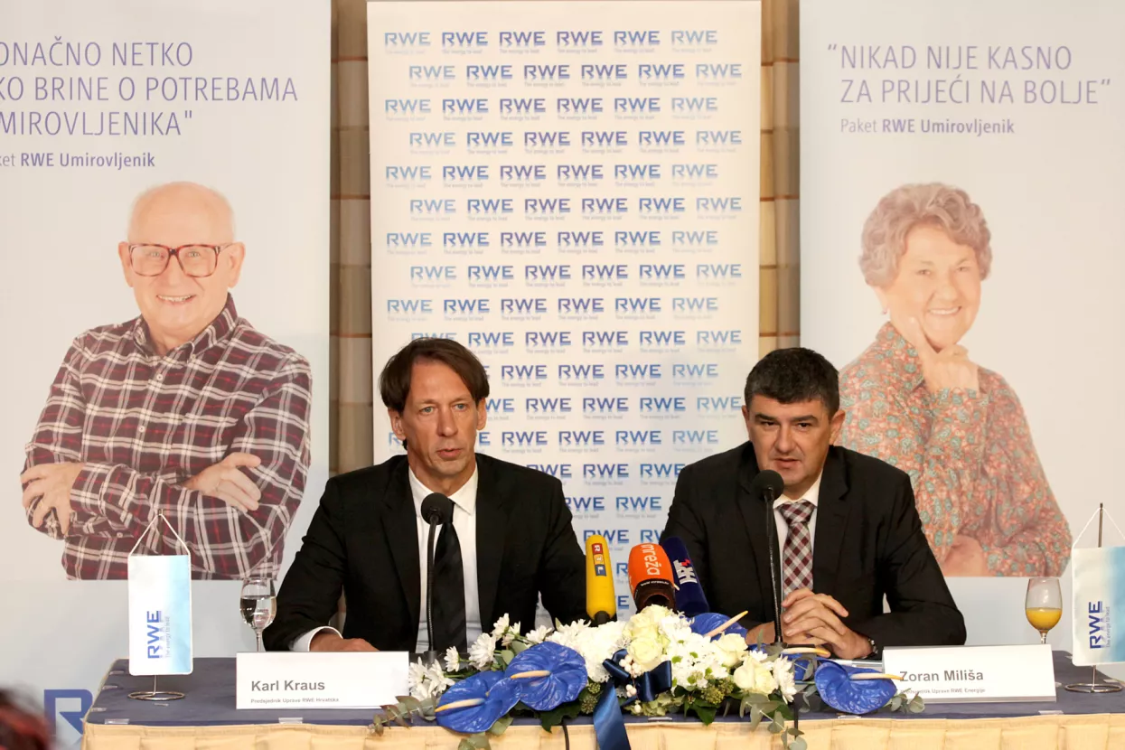 RWE predstavio tarifu za umirovljenike