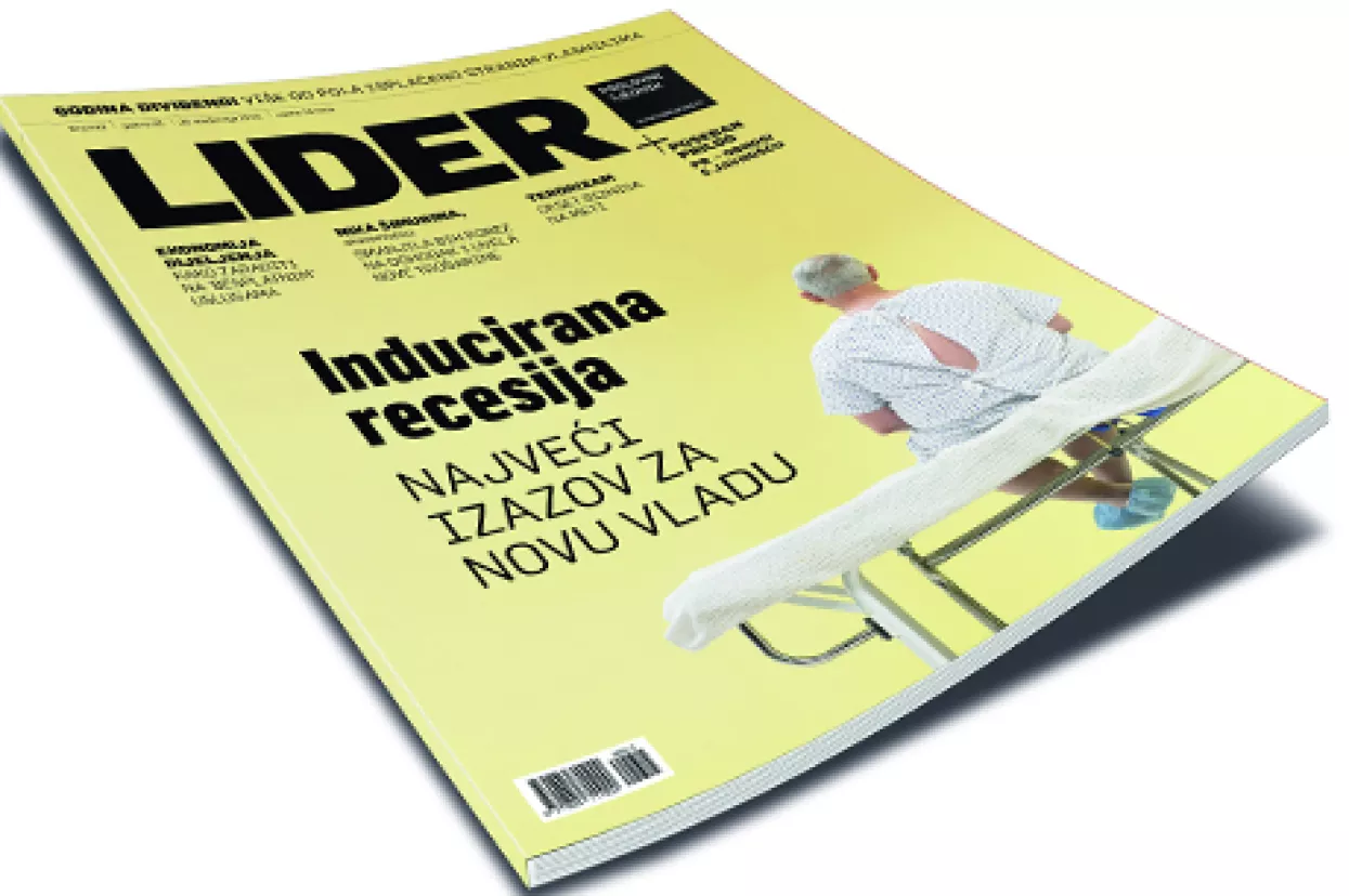 U novom broju Lidera: Inducirana recesija - Najveći izazov za novu Vladu