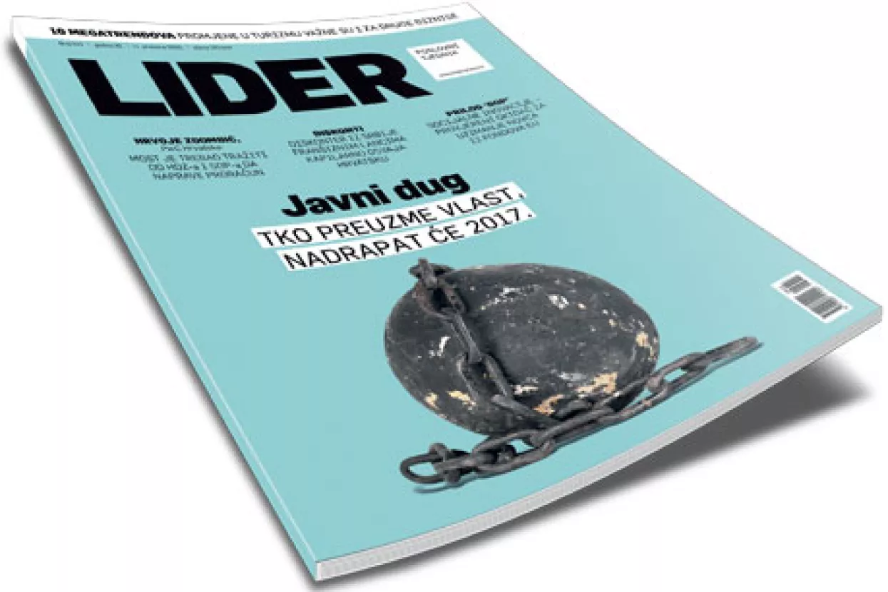 Novi broj Lidera: Javni dug - Tko preuzme vlast, nadrapat će 2017.