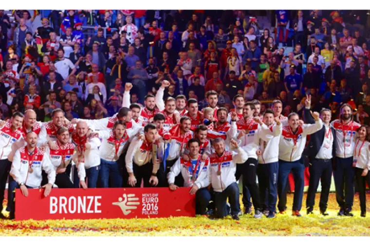 Europska rukometna bronca vratila osmijeh na lica hrvatskih građana