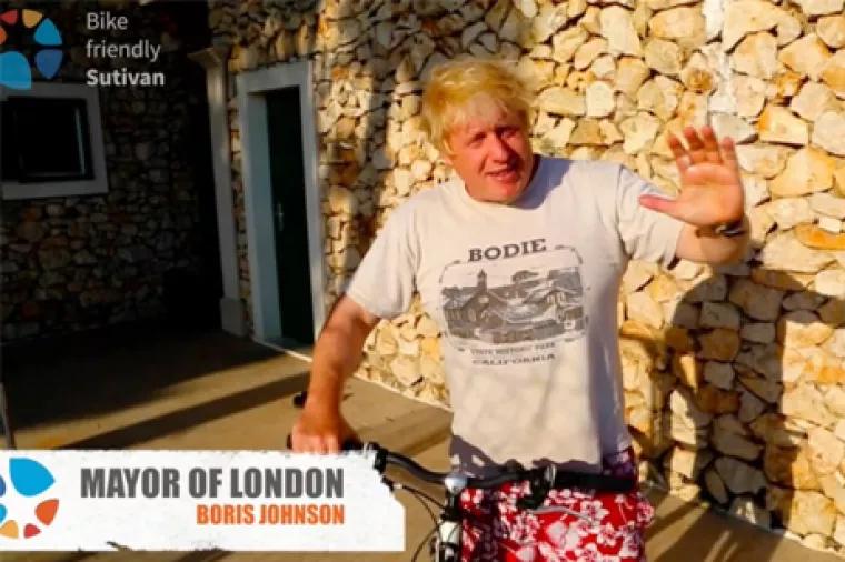 Boris Johnson nahvalio Sutivan i otok Brač