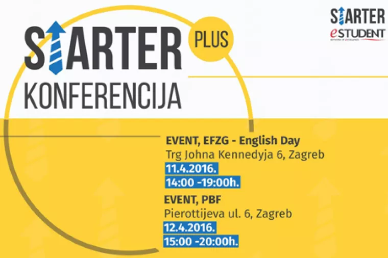 Zakoračite u poslovni svijet uz Starter+ konferenciju