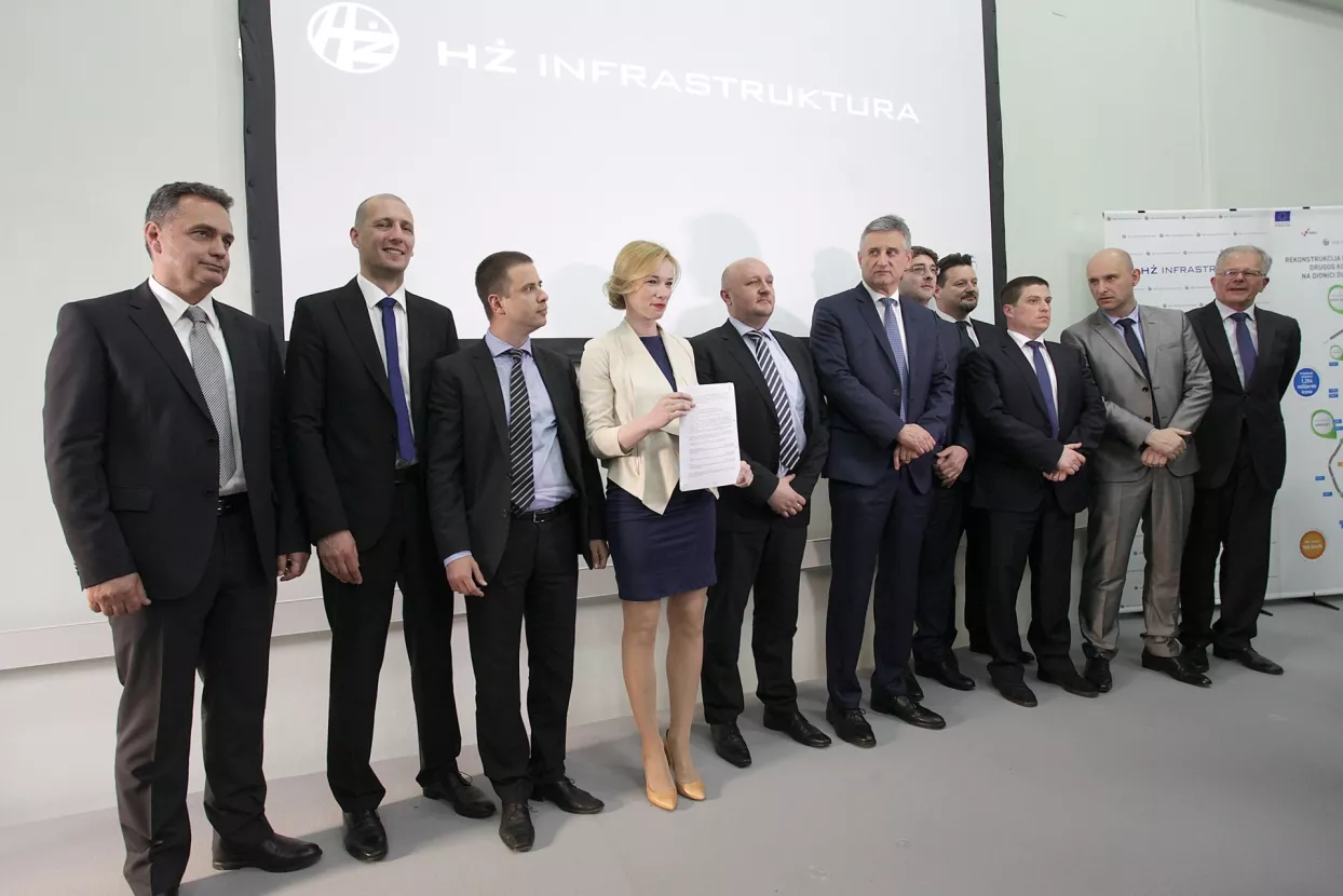 Potpisan ugovor o izgradnji i rekonstrukciji pruge Dugo Selo – Križevci