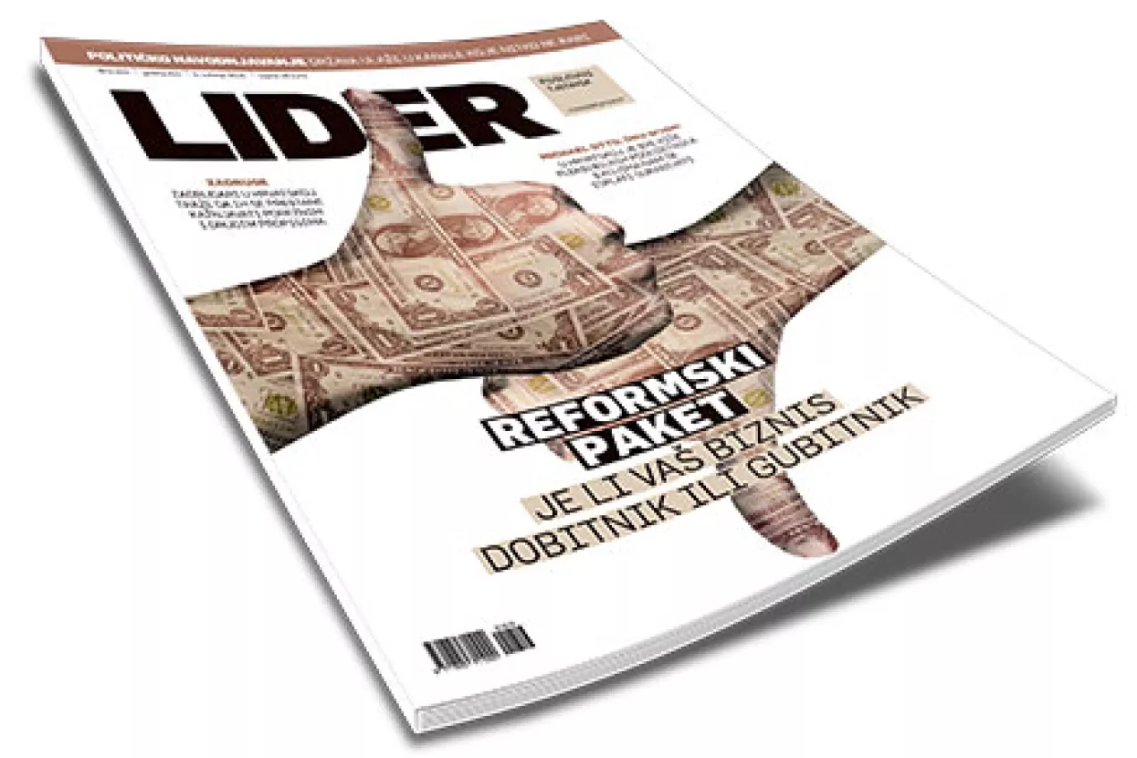 Novi broj Lidera: Reformski paket - Je li va&scaron; biznis dobitnik ili gubitnik