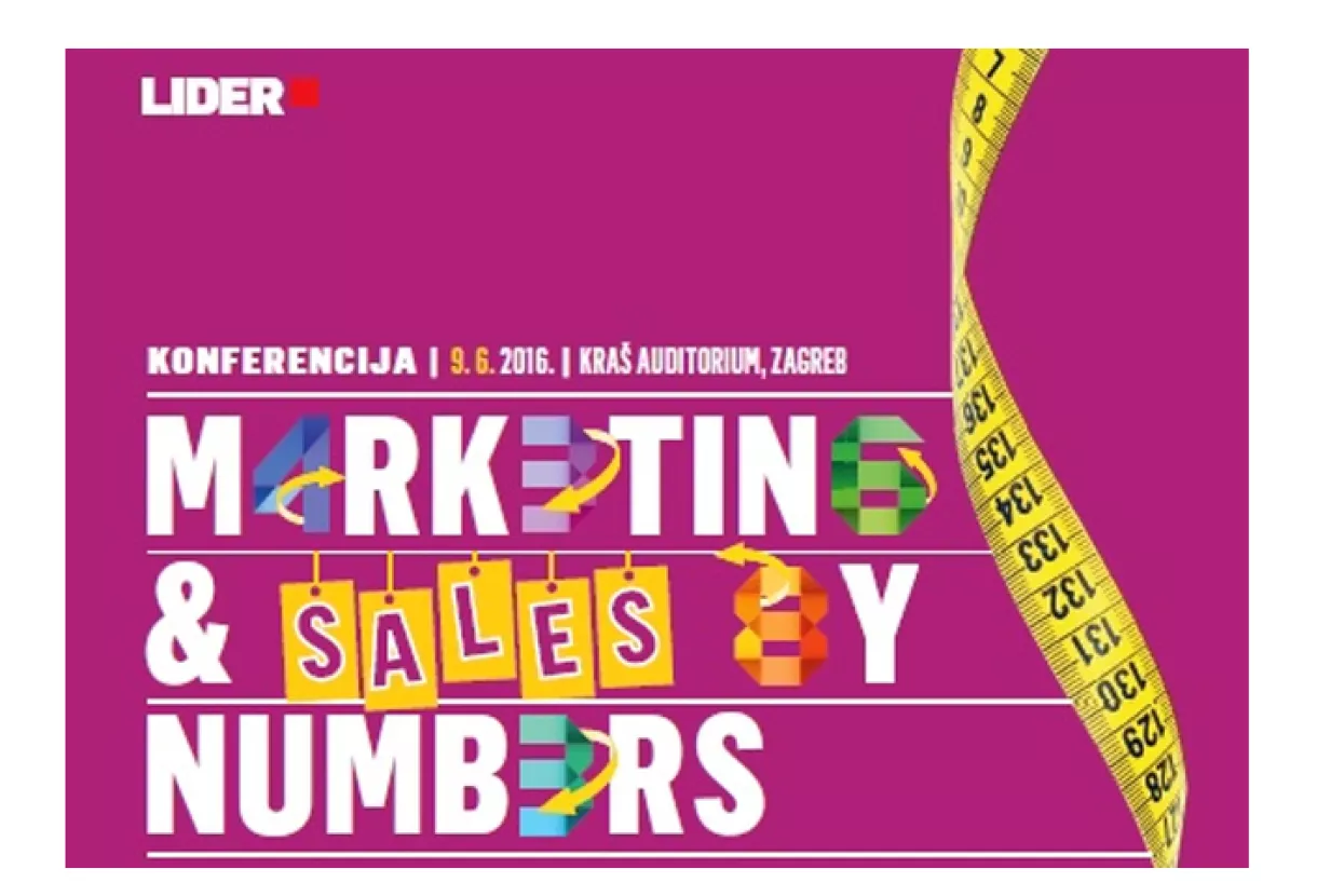 Marketing and sales by numbers 9. 6. 2016.