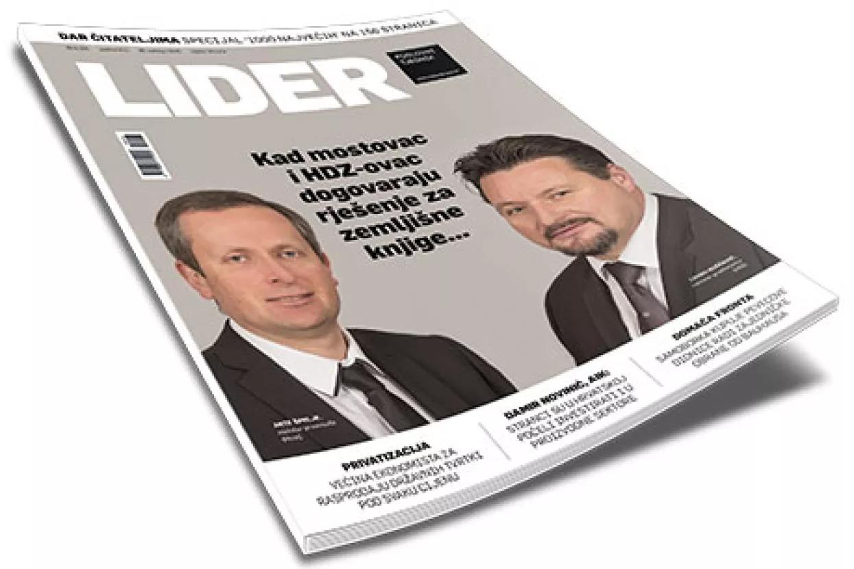 Novi broj Lidera: Kad mostovac i HDZ-ovac dogovaraju rje&scaron;enje za zemlji&scaron;ne knjige...