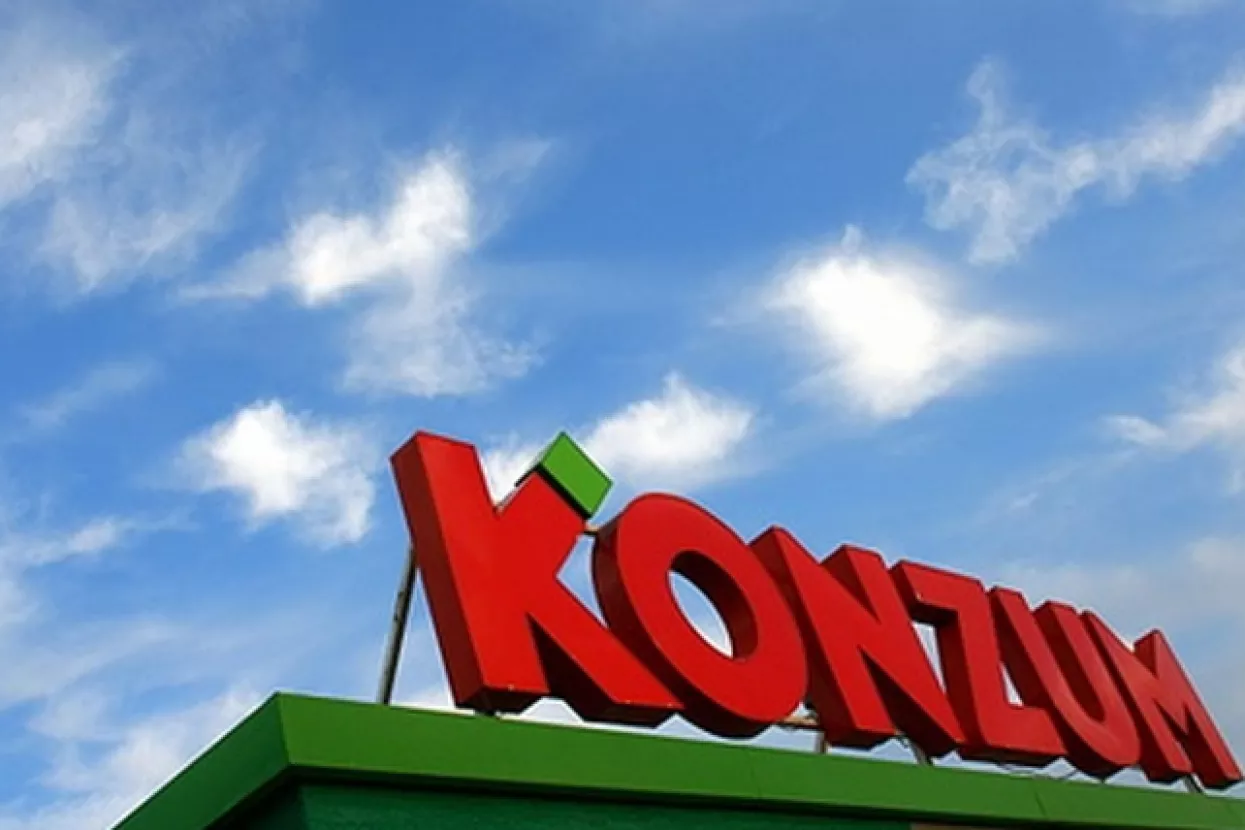 Izgorio Konzum, velika materijalna &scaron;teta