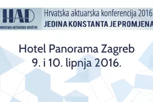 Prva Hrvatska aktuarska konferencija – „Jedina konstanta je promjena“