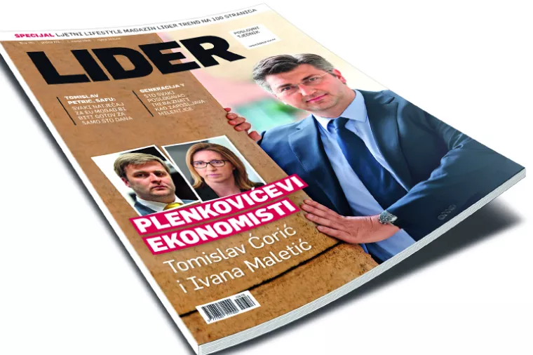 Novi broj Lidera: Plenkovićevi ekonomisti - Tomislav Ćorić i Ivana Maletić