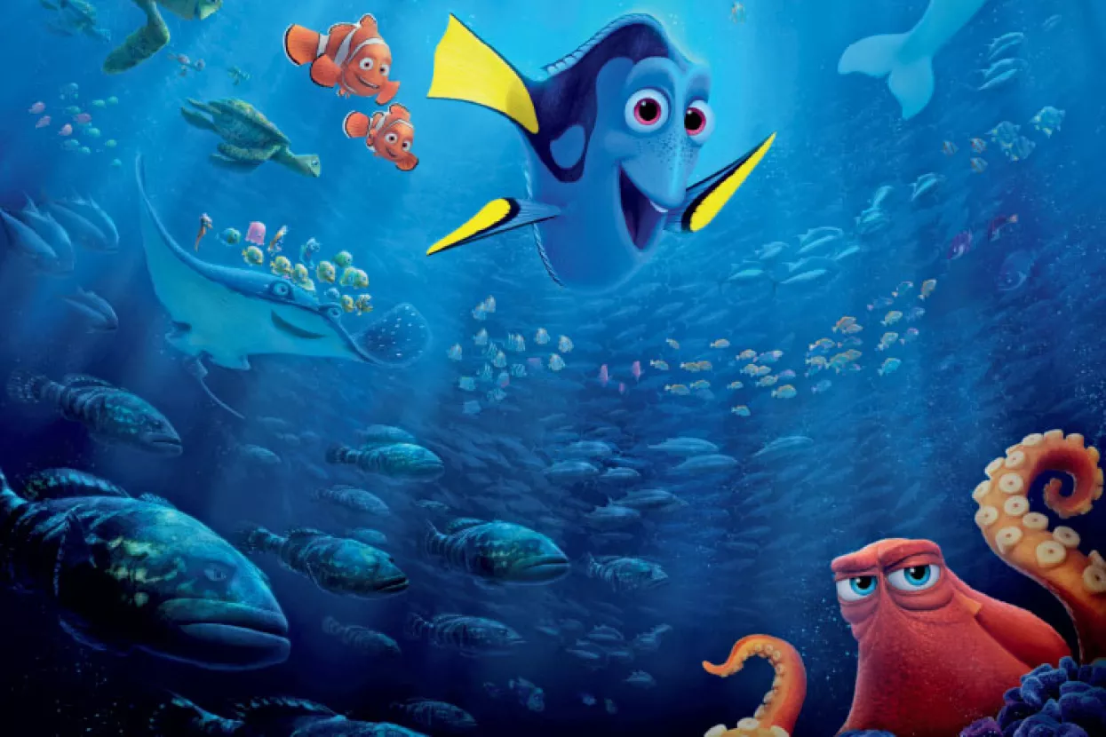 Animirano brendiranje: Velike ribe zagrizle nacrtani mamac