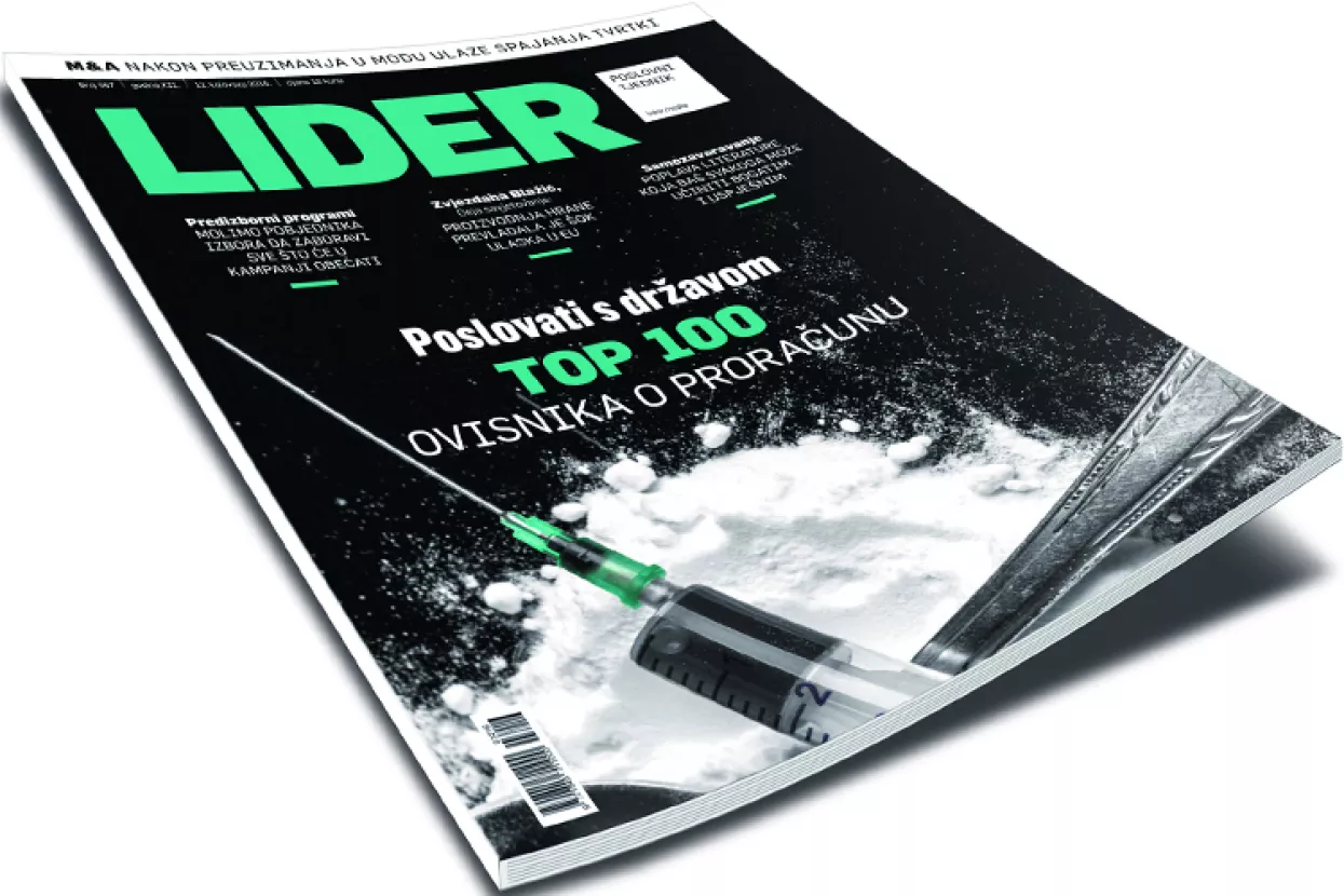 Novi broj Lidera: Top 100 ovisnika o proračunu