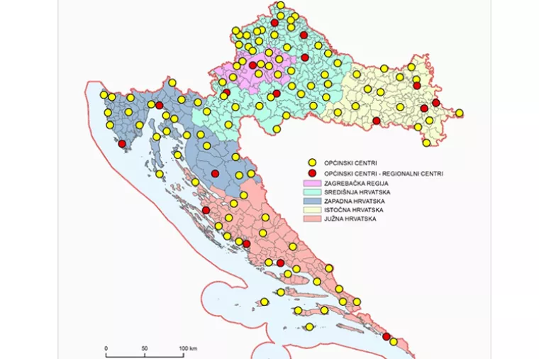 Stranka Pametno bi preustrojila Hrvatsku na pet regija i 123 urbana centra