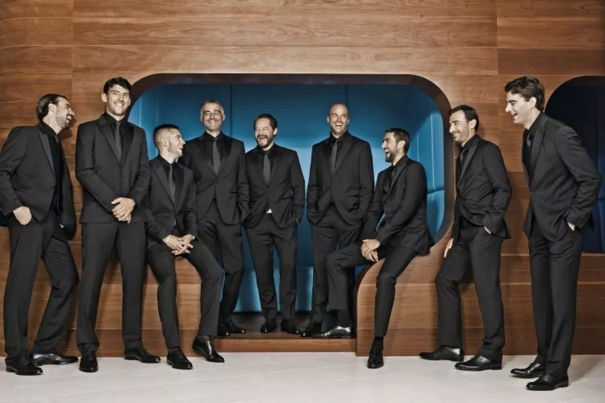 Hrvatska Davis Cup reprezentacija u Varteksovim odijelima šivanim po mjeri