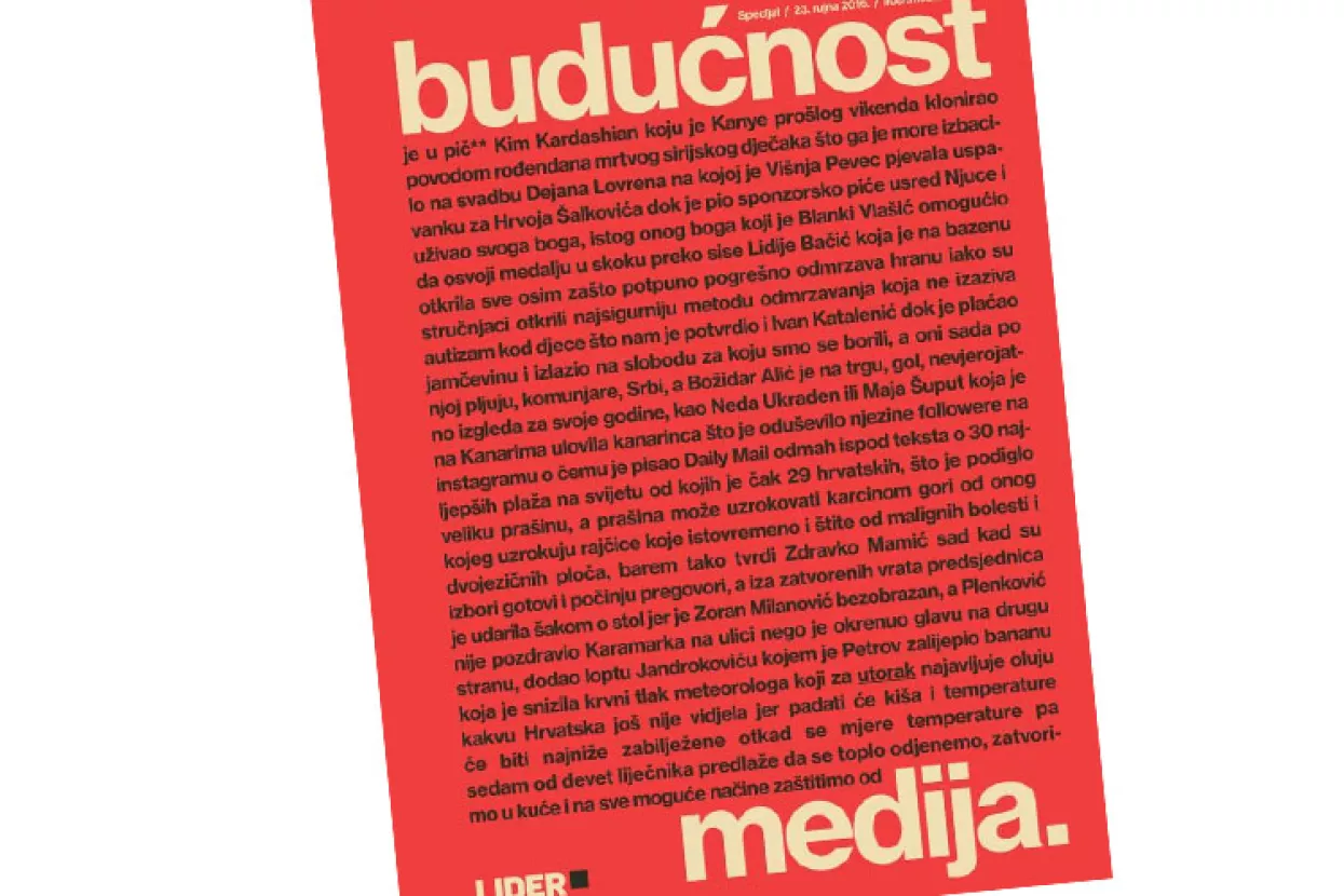 Je li ovo budućnost medija?