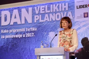 Gordana Deranja:  Planove za 2017. godinu radimo s više optimizma, ali trebamo zadržati dozu opreza